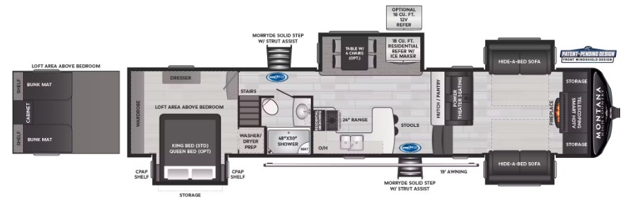 2024 KEYSTONE MONTANA HIGH COUNTRY 377FL